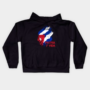 Patria Y Vida T-shirt Kids Hoodie